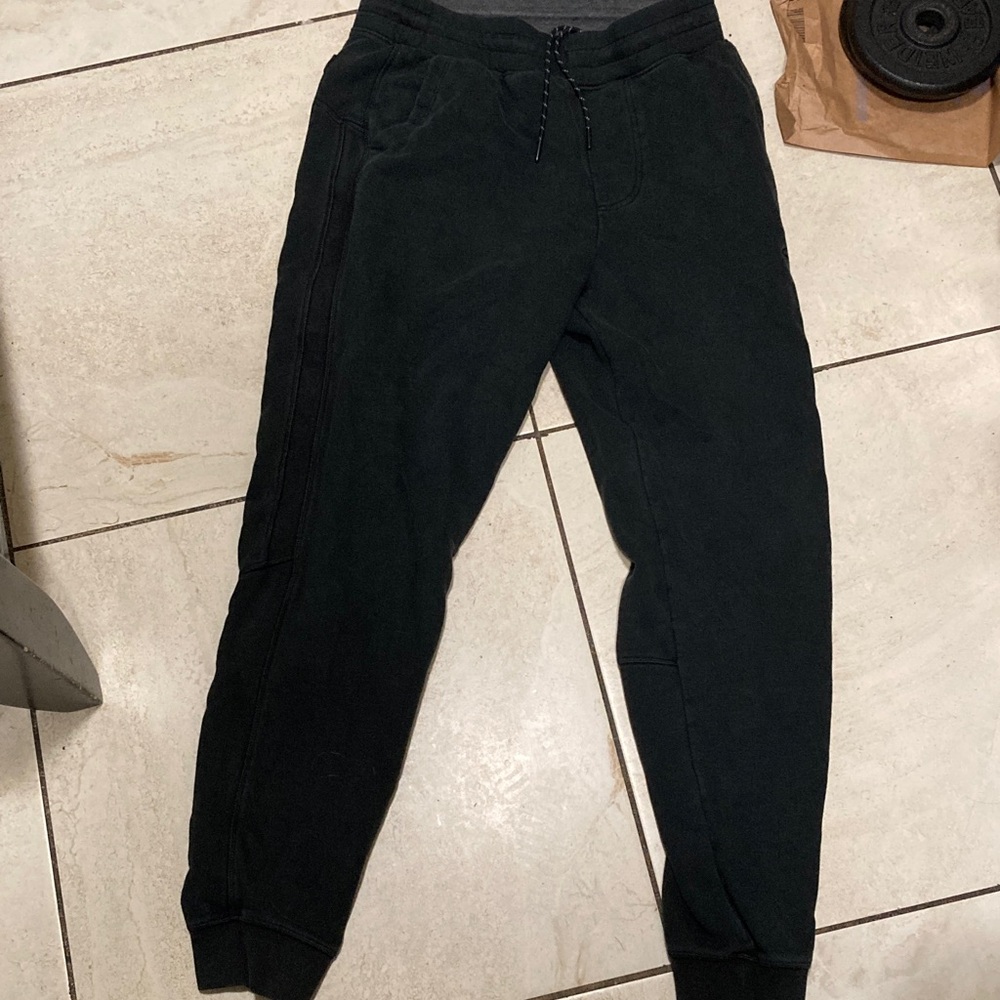 Champion Men's Black Joggers Medium